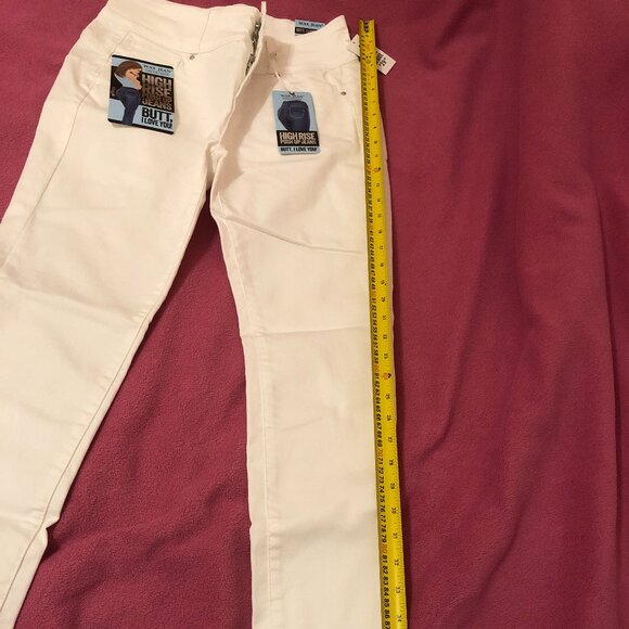 Urban Planet - White high rise skinny jeans - Size 9 / 29 - Picture 9 of 16